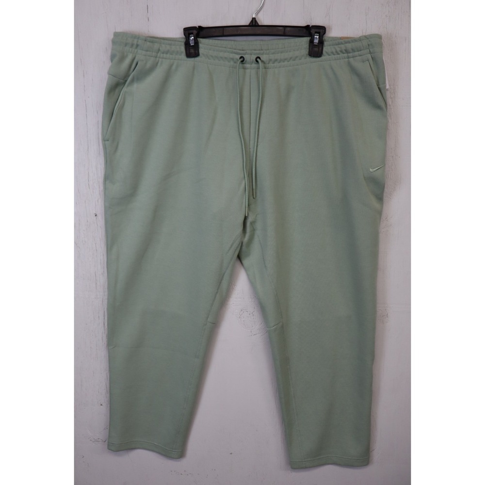 NWT Nike Men's Primary Fleece Dri-FIT UV Performance Pants Light Green 3XL‎